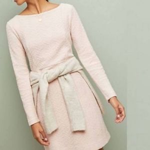 Anthropologie Saturday Sunday Pink Textured Dress